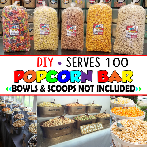Popcorn Bar- DIY- Serves 100