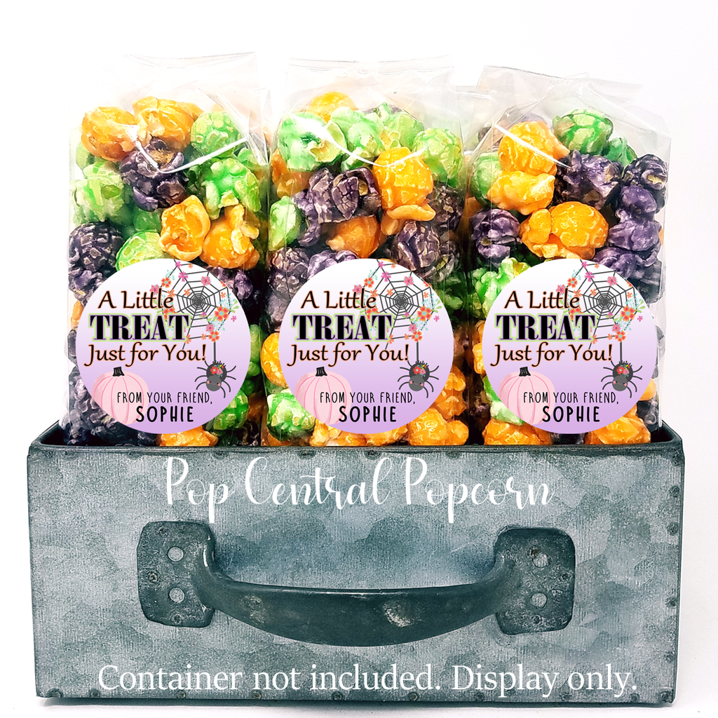 Halloween Popcorn Bags - A Little Treat Just For You