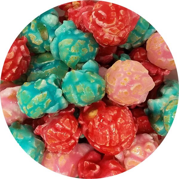colored popcorn