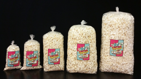 Popcorn Bag Sizes