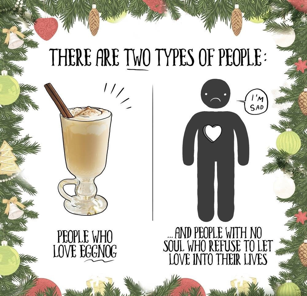 Who doesn't love Eggnog?