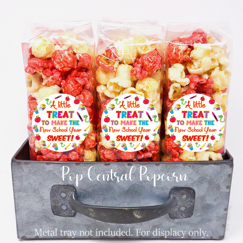 Back to School - Classroom Treat Popcorn Bags