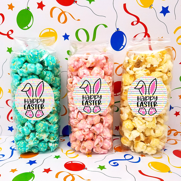 Easter Bunny Stripes - Popcorn Party Favors