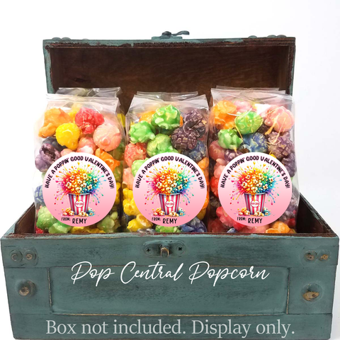 Rainbow Popcorn Explosion - Party Favor Popcorn Bags