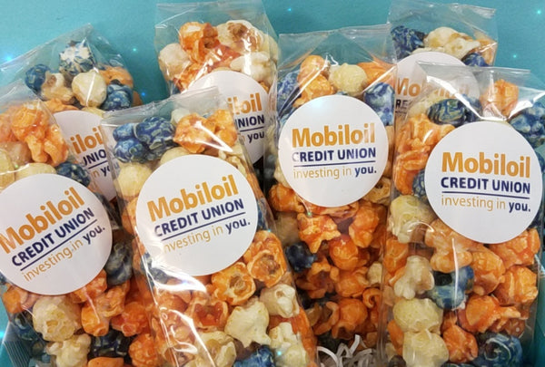 Custom Popcorn Bags for Businesses or Marketing - favor size