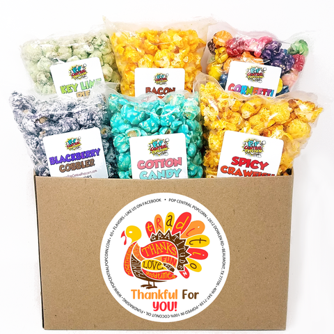 Thanksgiving Turkey - Variety 6 Pack - Mini Bags