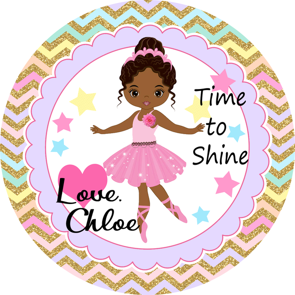 Dance Recital Ballerina Popcorn Favors