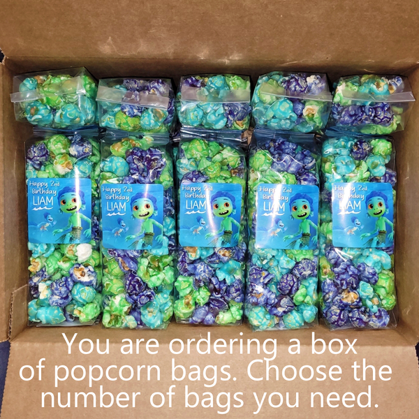 "Mermaid Splash" Popcorn Party Favors