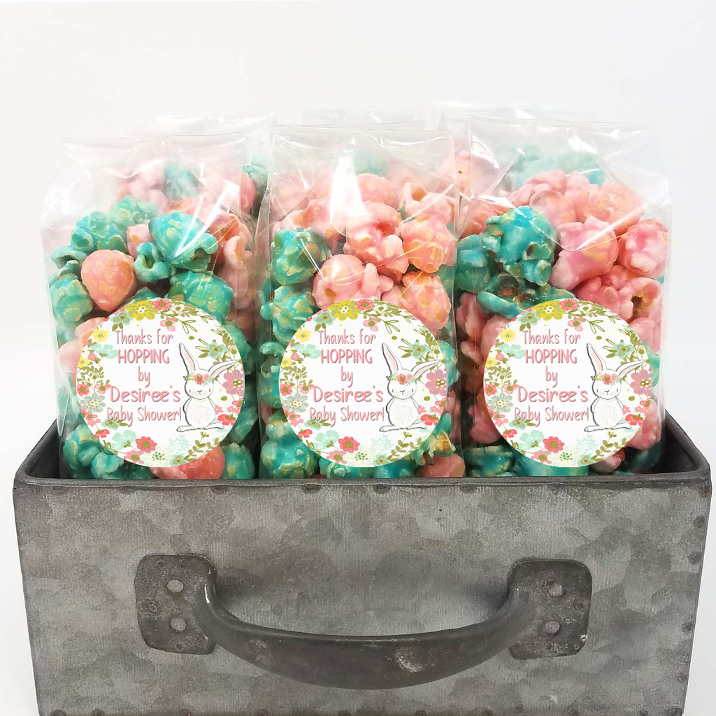 Bunny Baby Shower - Popcorn Party Favors