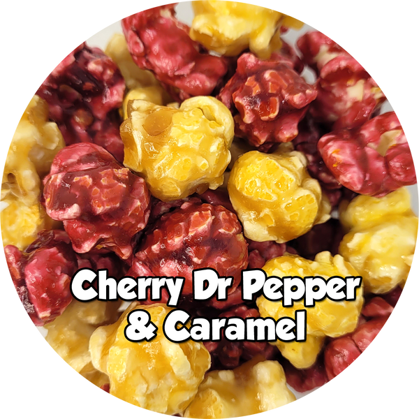 Burgundy and Gold popcorn