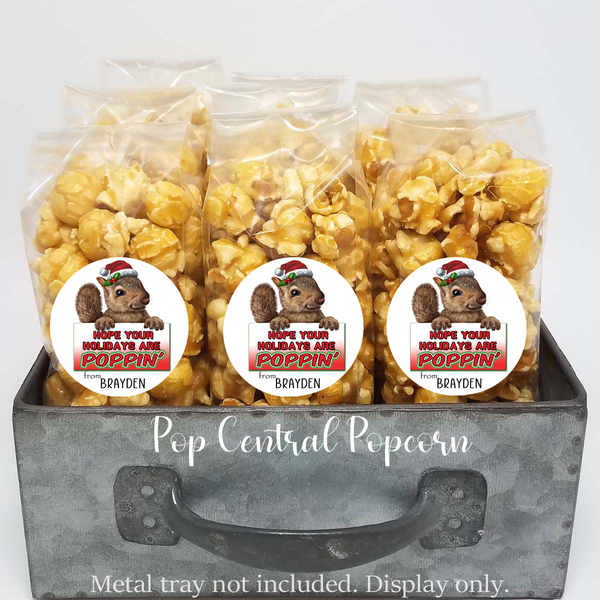 christmas popcorn bags