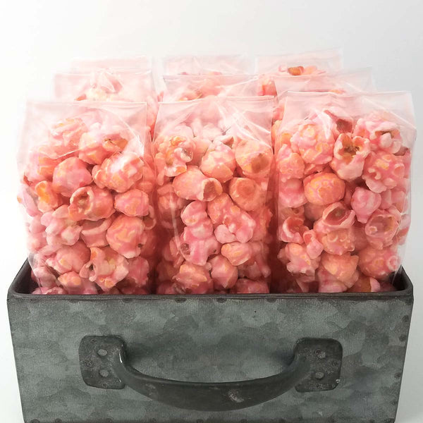Pink Cotton Candy Popcorn Favors