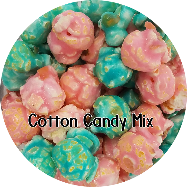 Cotton candy popcorn