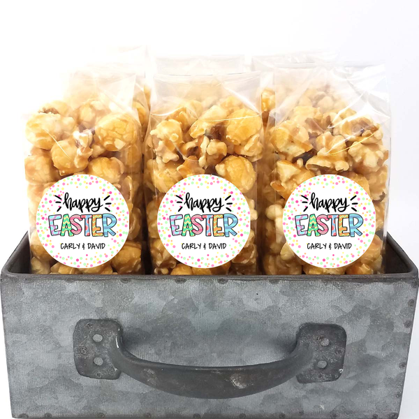 Easter personalized popcorn bags