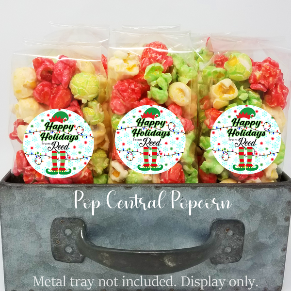 Elf Boy - Popcorn Party Favors