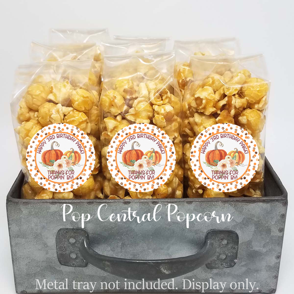Pumpkin theme party favors