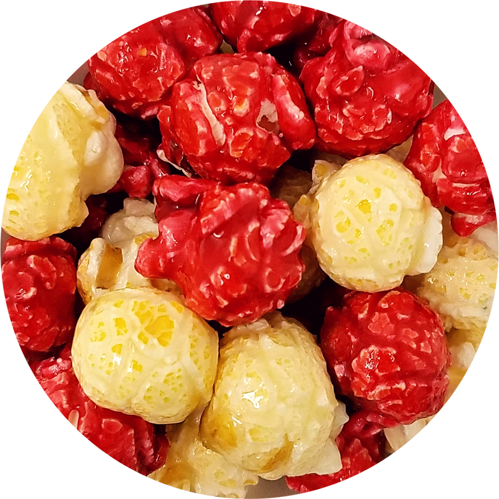 Red and white popcorn