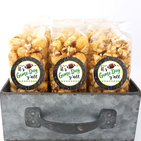 Green and Gold - School Spirit Popcorn Bags