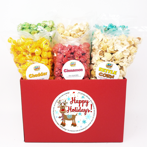 Holiday Popcorn variety pack