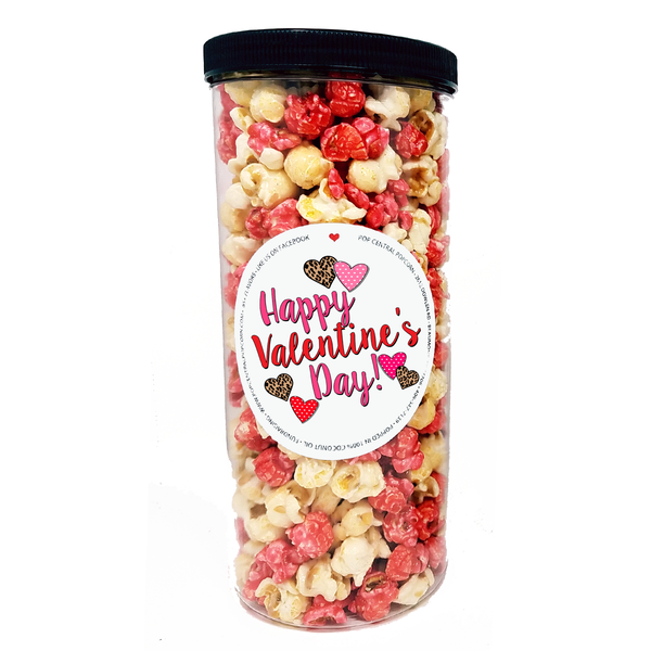 Happy Valentine's Day - Popcorn Tube