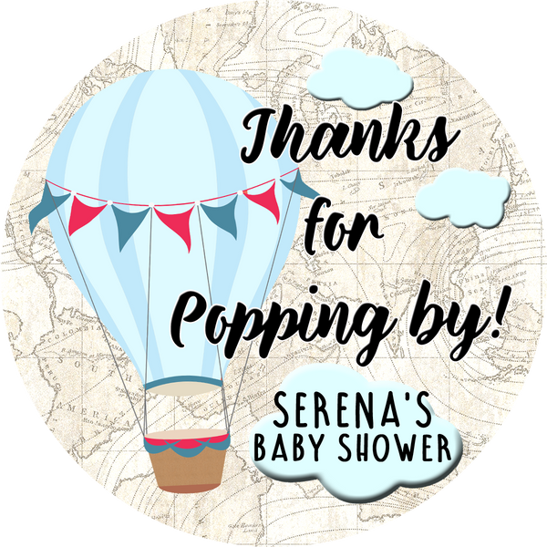Hot Air Balloon Baby Shower