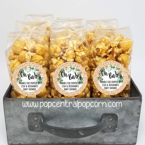 Baby shower Popcorn bags