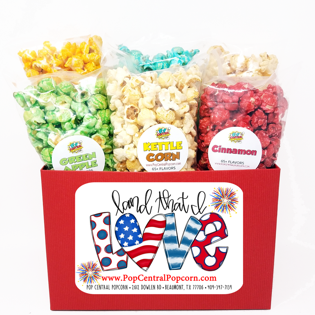 4th of July Popcorn Pack