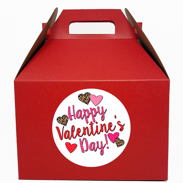 Leopard Hearts Valentine - Variety 6 Pack - Mini Bags