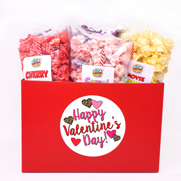 Leopard Hearts Valentine - Variety 6 Pack - Mini Bags