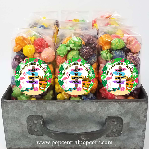 Crayon Color Birthday - Popcorn Party Favor Bags – Pop Central Popcorn