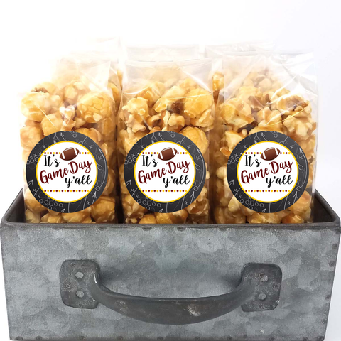 Maroon and Gold - School Spirit Popcorn Bags