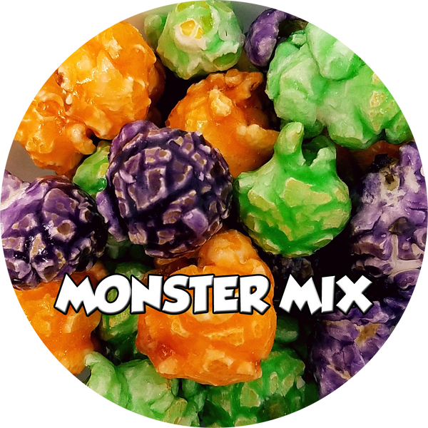Halloween Popcorn Bags - Bat with Polka dot border