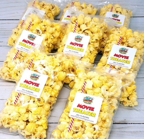 Custom Candied Popcorn Bags - Mini Size - Minimum order of 15
