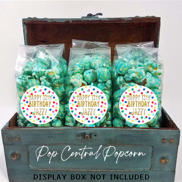 Abstract Polka Dot - Personalized Party Favor Bags