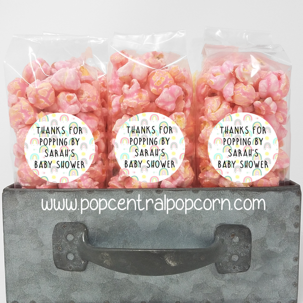 Personalized Rainbows Baby Shower favors