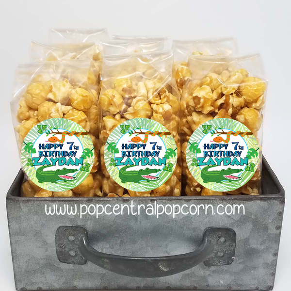 Jungle birthday party favors