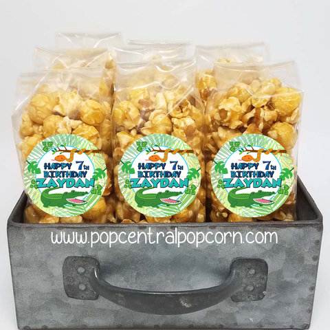 Jungle birthday party favors
