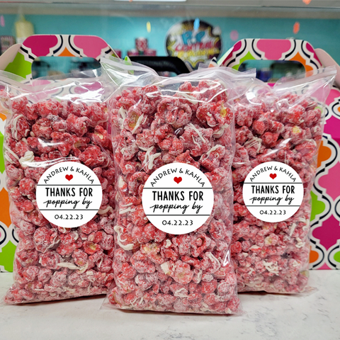 Custom Specialty Popcorn Bags - Mini Size - Minimum order of 10