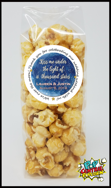 Starry Night - Whimsical Wedding Popcorn Favors