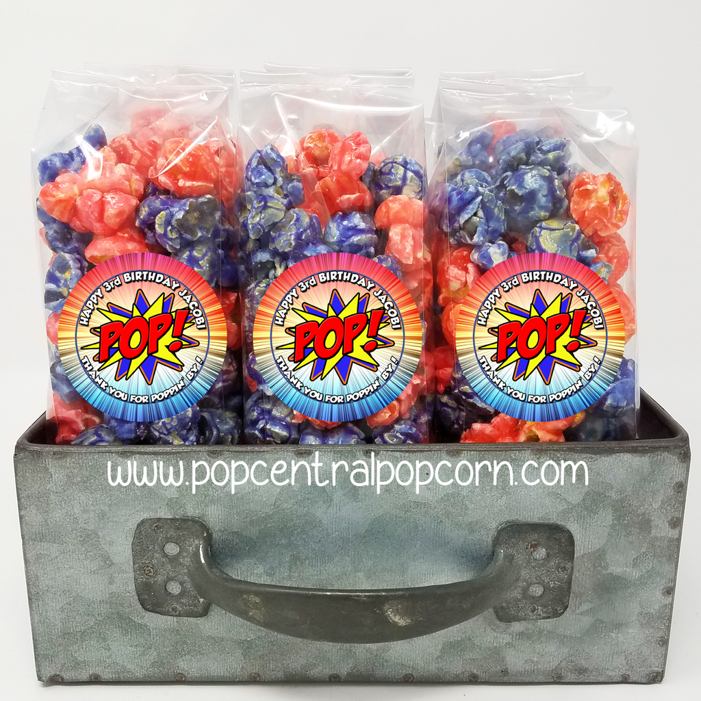 super hero party favors
