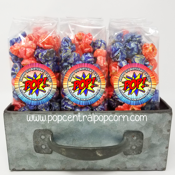 super hero party favors