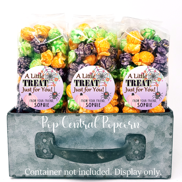 Halloween Popcorn Bags - A Little Treat Just For You