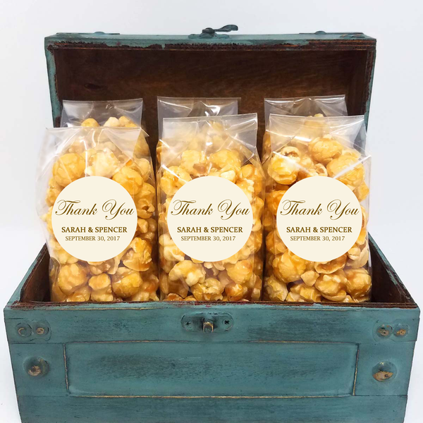 Wedding Popcorn Favors