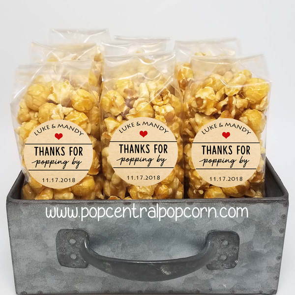 wedding popcorn favors