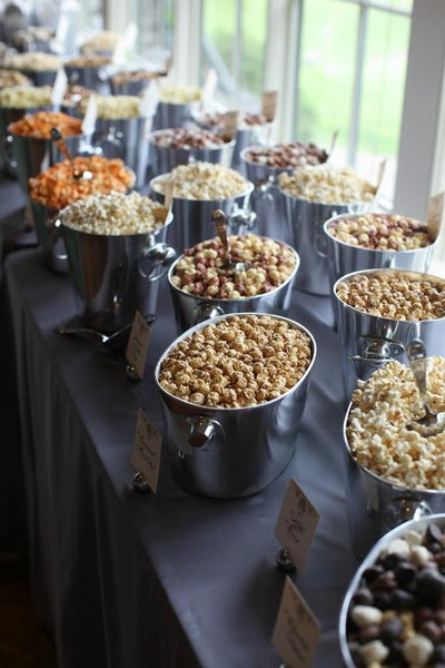 Popcorn Bar- DiY- 100 Guests