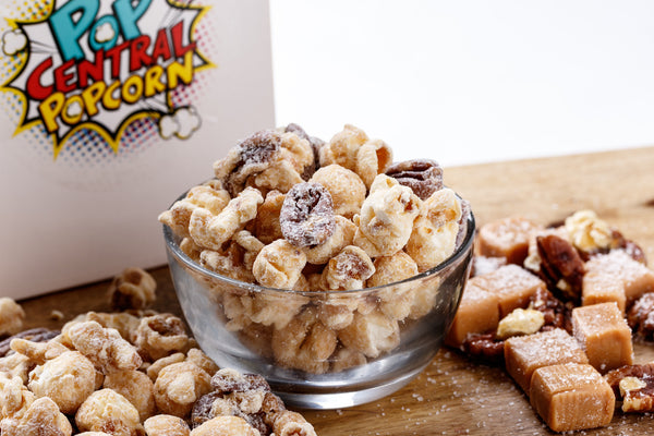 Caramel Sea Salt Pecan Popcorn