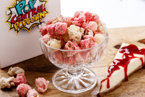 Strawberry Cheesecake Popcorn
