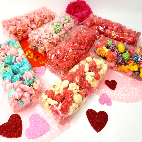 POPPIN - Personalized Valentine Popcorn Party Favors